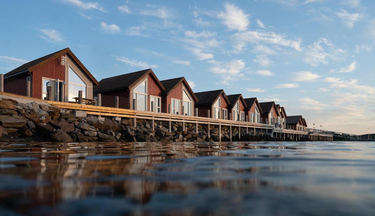 Norsk Havbrukssenter - Rorbuer Hotel Бронойсунд Екстериор снимка