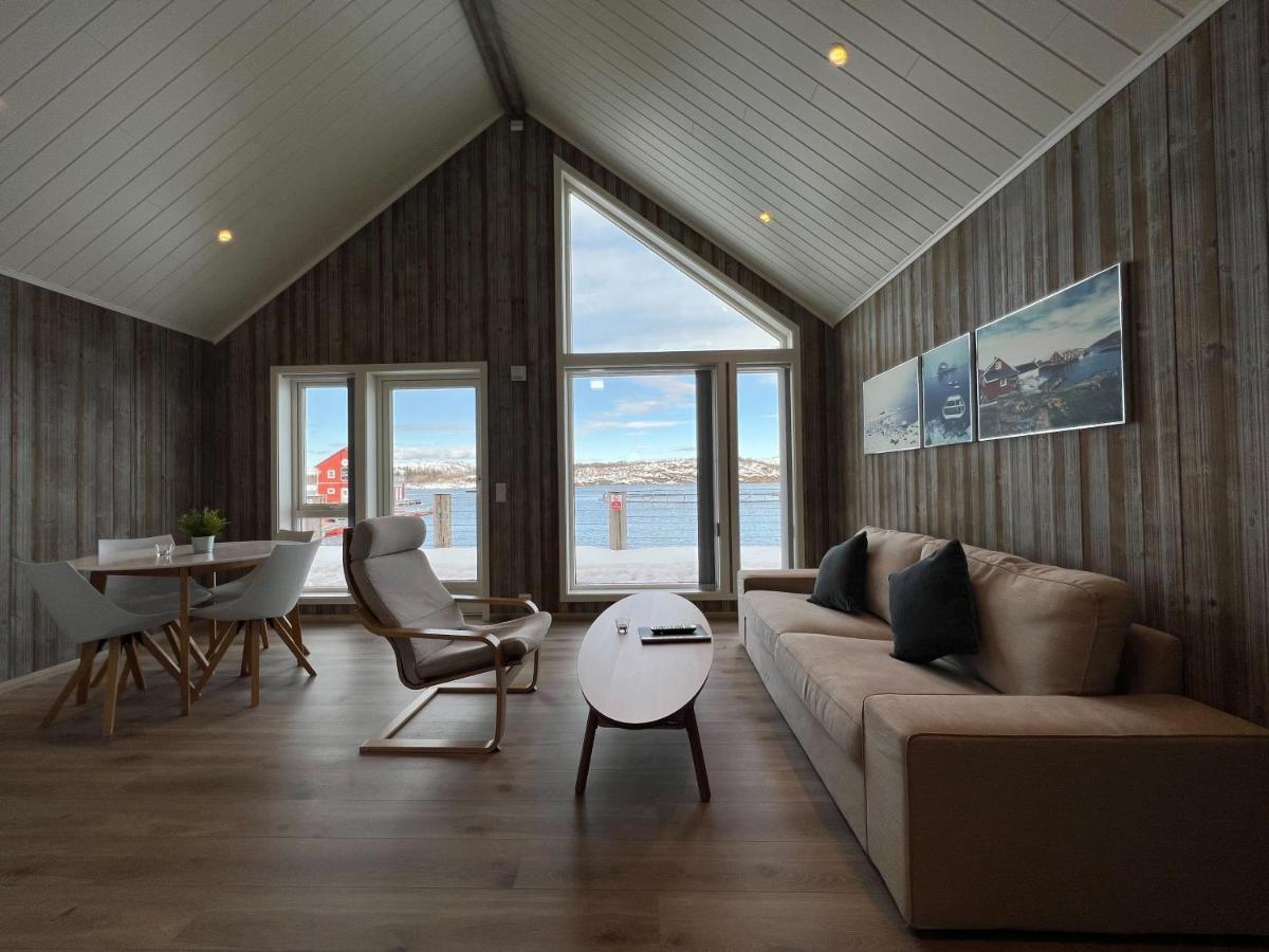 Norsk Havbrukssenter - Rorbuer Hotel Бронойсунд Екстериор снимка