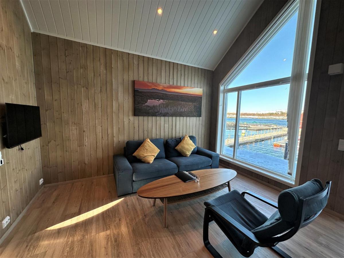 Norsk Havbrukssenter - Rorbuer Hotel Бронойсунд Екстериор снимка