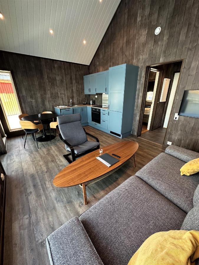 Norsk Havbrukssenter - Rorbuer Hotel Бронойсунд Екстериор снимка